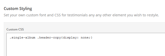 customcss