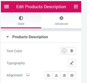 edit product descriptions